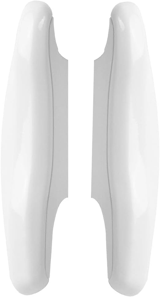 x xotic tech White Key Fob Cover Smart Remote Case Side Blades Shell, Compatible with 2017-up Porsche Panamera, 2019-up Porsche Cayenne G2, 2020-up 911 Carrera Taycan
