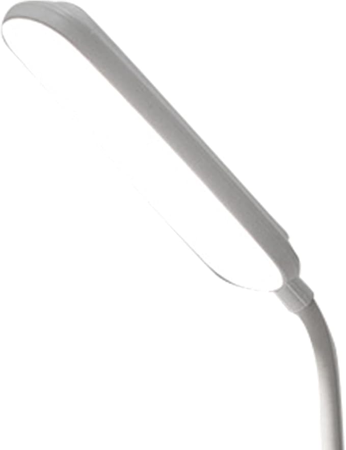 LED Desk Lamp, Touch Control Three Level Color Temperature USB Charging Table Lamp Reading Light for Dorm Study Office (White)