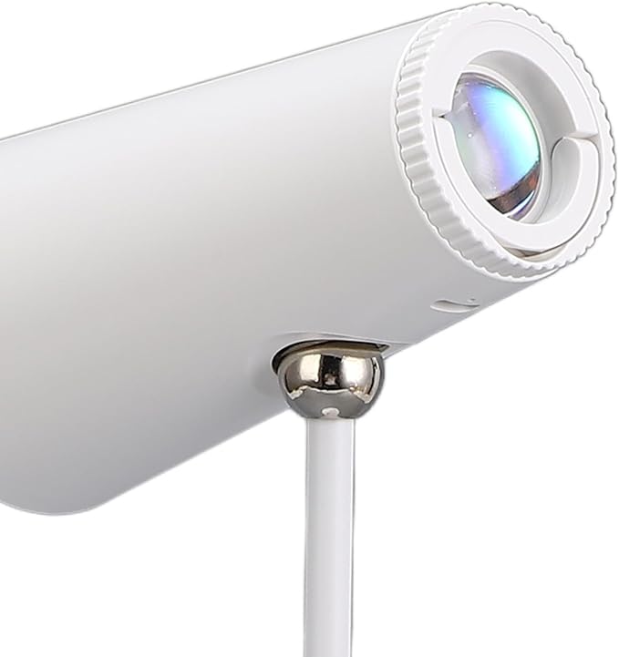 Fockety Sunset Lamp Projector, Adjustable Brightness LED Desk Lamp Eye Care Multifunctional Sunset Lamp Projection Bedside Table Lamp Night Light Projector for Living Room Bedroom Decor