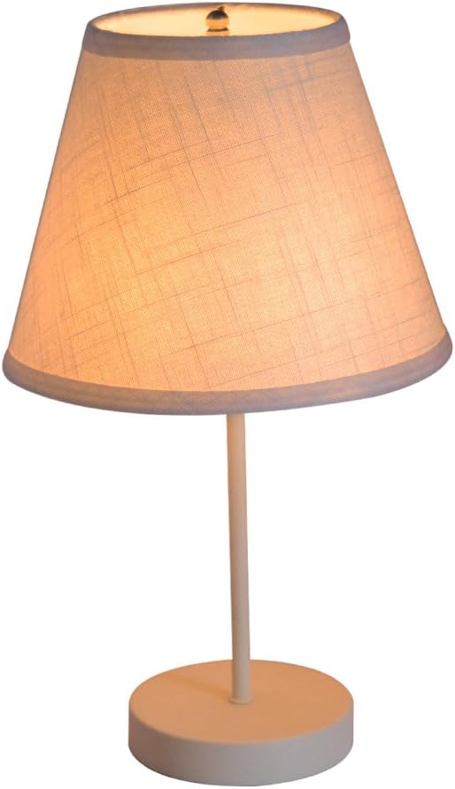 Tootoo Star Barrel White Small Lamp Shade for Table Floor Lamps Replacement, 6x10x7.5 Inch, Fabric Cloth, Spider Model (white)