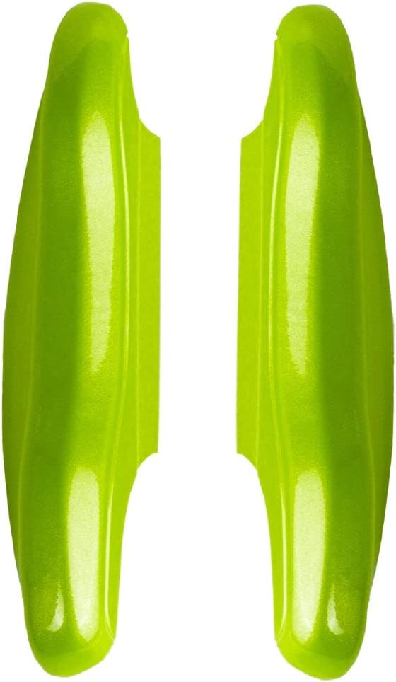 x xotic tech Green Fiber Style Key Fob Cover Smart Remote Case Side Blades Shell, Compatible with 2017-up Porsche Panamera, 2019-up Porsche Cayenne G2, 2020-up 911 Carrera Taycan