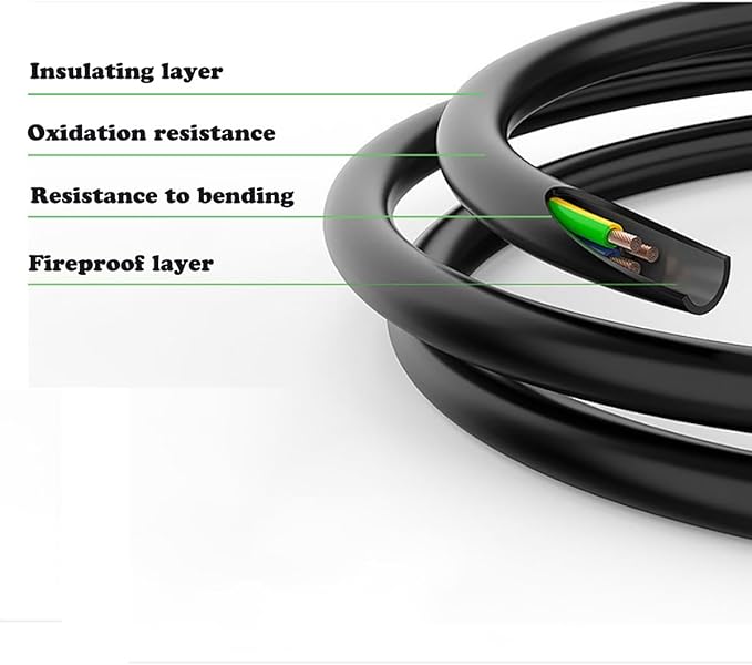 Waterproof Connector 3wire, 16AWG Male Female Plug LED Connector with 3Pin Waterproof Connectors IP68 20CM Extension Cable for Indoor/Outdoor LED Strip Lights.(5Pairs)