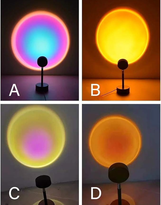 The Original Golden Hour Sunset Projector Lamp, Signature Sunset LAMP (D)