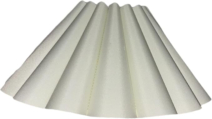 Generic Cloth Lampshade Floor Lamp Shade Simple Decorative Easy Assembly Petal Table Lamp Shade Floor Light Cover for Home Decor, White