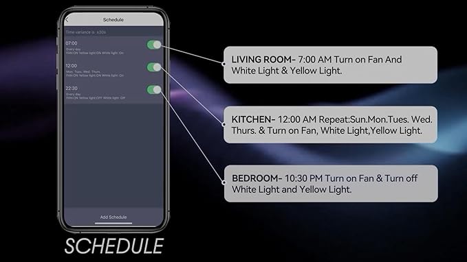 Carro Ceiling Fan with Lights, Indoor & Outdoor Ceiling Fan, 44" Low Profile DC Smart Ceiling Fan Compatible with Alexa, Siri, Google Home & Smart APP, Dark Walnut