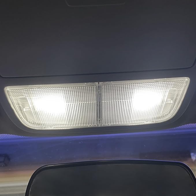 EASY EAGLE LED Interior Car Lights for Honda-Accord-2003-2012: 12 Piece Kit White LED Light Bulbs - Super Bright 6000K + Install Tool