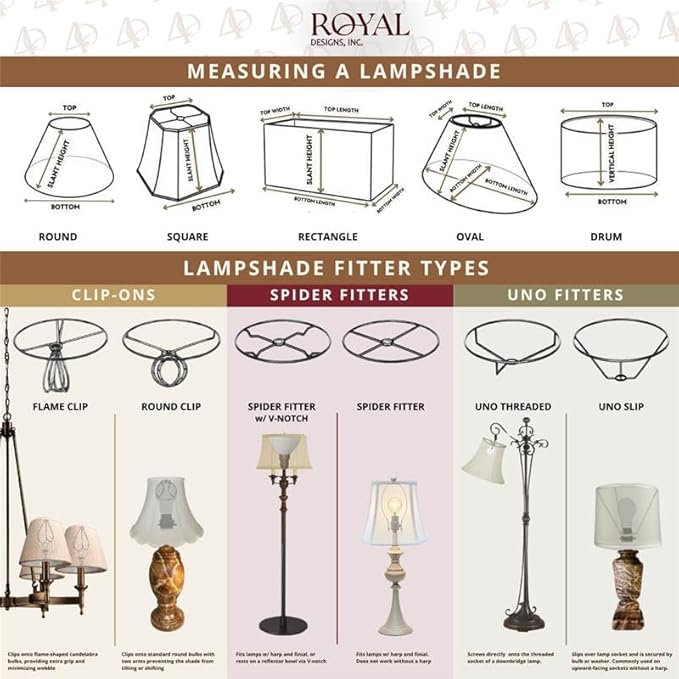 Royal Designs, Inc. CS-1053-5BG-6 Designer Mushroom Pleat Empire Chandelier Lamp Shade, 3 x 5 x 4.5, Beige, 6-Pack