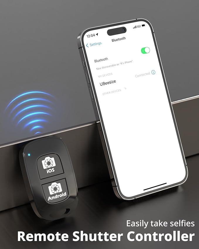 UBeesize Zoom Lighting for Computer, Video Conference Lighting for Video Calls, Desk Light with Stand and Phone Holder for Webcam, Home Office, Podcast, Online Meetings, Live Streaming