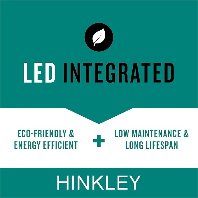 Hinkley Landscape Lighting Taper 1563SB Horizontal 12v Step Light, Low-Voltage, Recessed Mount, Integrated LED, Satin Black
