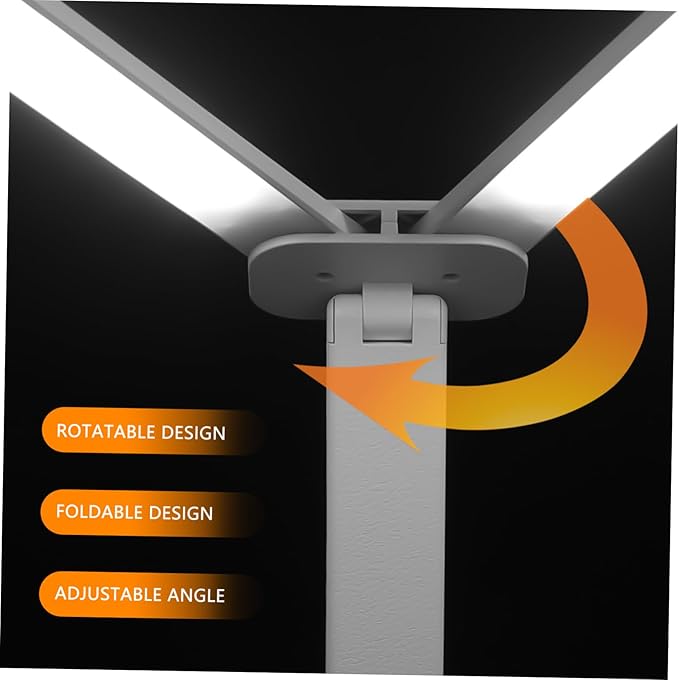 Dimmable Desk Lamp Soft Light No Flicker No Shadow Powered for Reading Office and Study