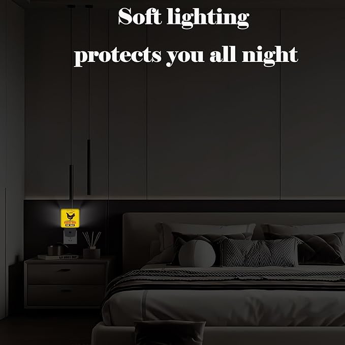 Funny Chicken Night Light,Plug Into Wall for Boys Girls Bedroom Decorative Square Night Light Lamp 0.5w Sleep Friendly