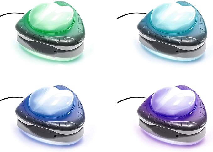 Caravan Intex Above Ground Underwater LED Magnetic Swimming Pool Wall Light (2 Pack)