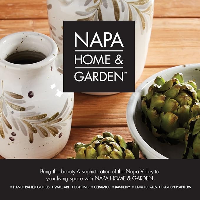 Napa Home & Garden Alluna Cordless Led Lamp 14" 14" Cream/Tan