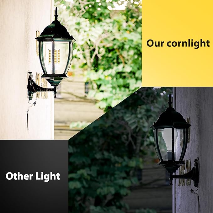 100W 2 pack LED Corn Light Bulb,Warm White 3000K(1000W Equivalent )Commercial Grade E26/E39 14200LM Medium Mogul Base LED Lamp,Large Area Lights For Outdoor Indoor Garage Warehouse Factory Bay Light