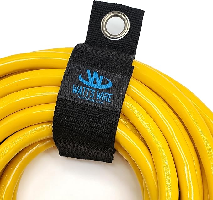 100 ft Outdoor Extension Cord Waterproof - 12 Gauge Heavy Duty Extension Cord 100 ft - Lighted Outdoor Extension Cords with Multiple Outlets - Watts Wire - 100' Grounded - extensiones electricas