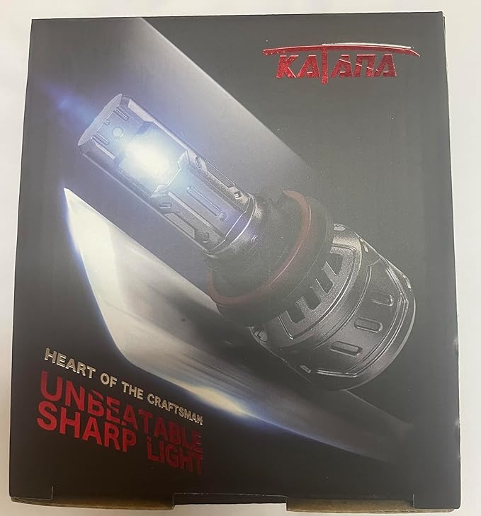 KATANA Fog Light Bulb 400% Brightness 6500K Plug and Play of 2