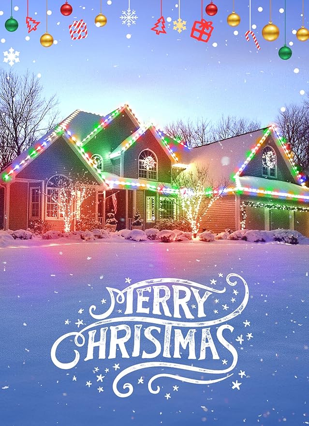 50 Pack C7 Led Replacement Christmas Light Bulb, C7 Shatterproof Led Bulbs for Christmas String Lights, E12 Candelabra Base, Commercial Grade Dimmable Holiday Bulbs, Multicolor