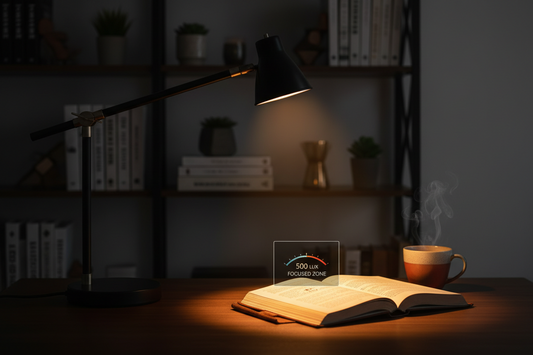 The 500 Lux Rule: Protecting Your Vision During Deep Reading