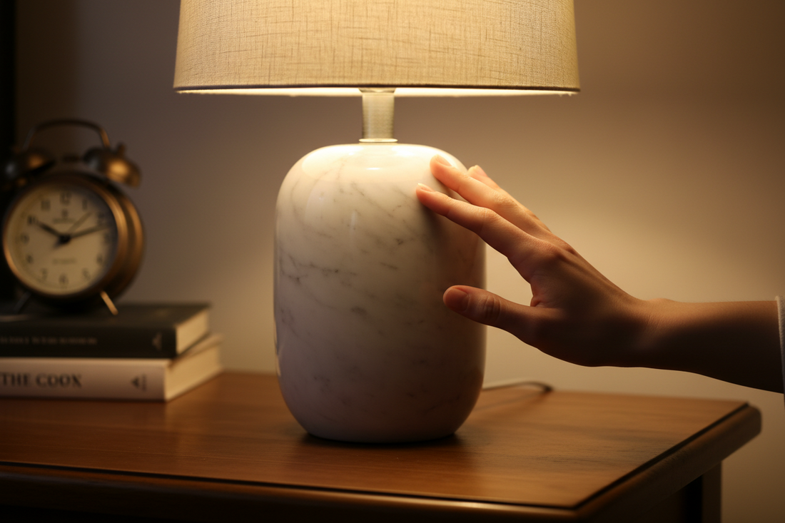 The Elegance of Marble: Why a Touch Night Light is the Ultimate Bedside Essential