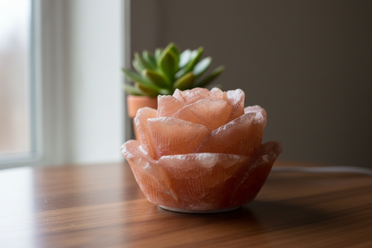 The Art of Healing Glow: Why the Hand-Carved Himalayan Rose Salt Lamp is Your Home’s Ultimate Essential