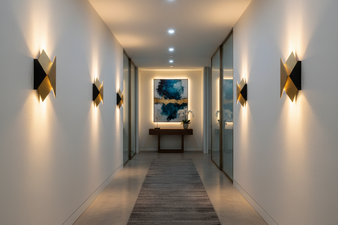 Architectural Accents: Elevating Your Hallway with Designer Sconces