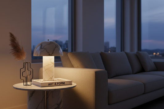 Aesthetic Upgrade: How to Style a Marble Lamp to Elevate Your Living Room Decor