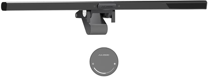 ALOGIC Illuminate USB-C Light Bar with 4k Autofocus Webcam | Monitor Light