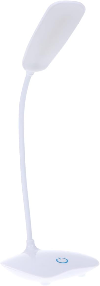 3pcs Led Reading Lamp Touch Control Modes Eye Table Lamp Study Light for Boy Girl and Adults White Design for Reading and Ambient Lighting