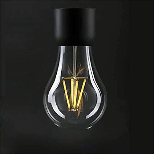 Magnetic Levitating Light Bulb lamp Levitation High Borosilicate Glass Bulb with Light Yellow LED Night Light 1W Floating Lamps Fits for All Bulb Bases in GYC Store