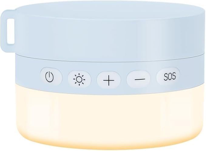 Camping Lantern - Modular LED Lights with 5 Modes, Rechargeable Lamp for Tent Hiking Emergency Backpacking (Blue, Lantern)