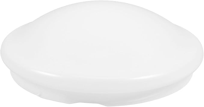 iplusmile Replacement Mushroom Ceil Shade, Plastic White Flush Mount Ceiling Light Cover Lamp Dustcovers for Wall Sconce Chandelier Lamps Ceiling Lighting Fixtures 18.7cm