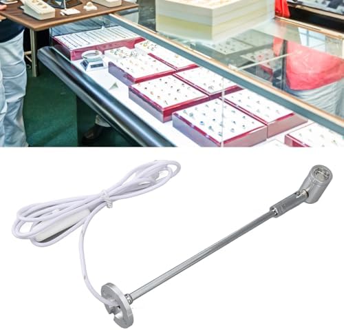 Garosa Spotlight LED Accent Light USB Powered Modern Adjustable Aluminium for Plants Artwork Jewelry Displays Shelves Cabinet Gallery(Nature Light)