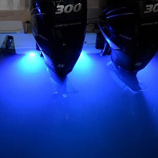 Lumitec Lighting 101511, LED Underwater Light, SeaBlaze Quattro Underwater Light, Dual Color White/Blue,One Size