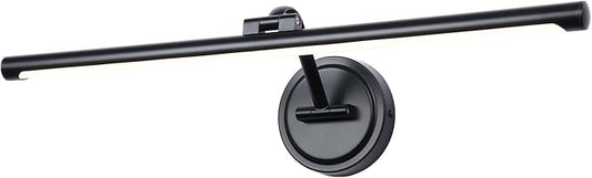 Hardwired 23.6 Inch 14W Black Picture Lights for Wall LED Picture Frame Light Dimmable Painting Lights for Wall Portrait Artwork Warm White
