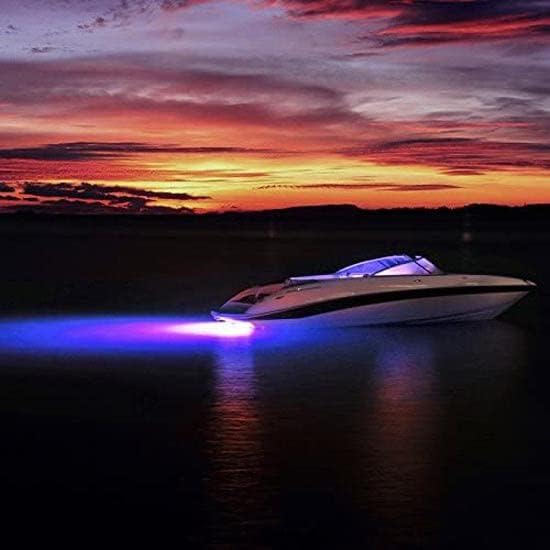 Lumitec Lighting 101511, LED Underwater Light, SeaBlaze Quattro Underwater Light, Dual Color White/Blue,One Size