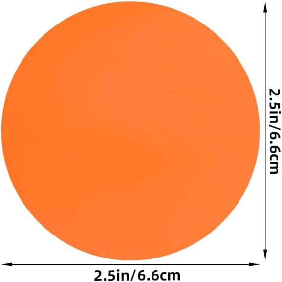 Sunset Ambient Light Film 2.59X2.59 Inch Color Filter Sheet for Led Sunset Lamp Photography Studio and Outdoor Mood Lighting with Multiple Colors 10 Pack