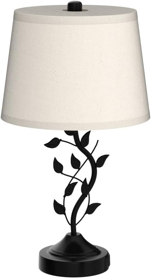 3-Way Dimmable Touch Table Lamps for Living Room Set of 2 Traditional Lamps for Bedroom with 2 USB Charging Ports Bedside Nightstand Lamps for Reading Retro Vine Lamps End Table Office, Bulbs Included