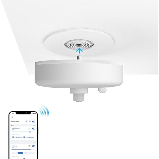 SkyX SkyPlug Smart Plug & Play Lighting Base - Carina-Matte White Finish