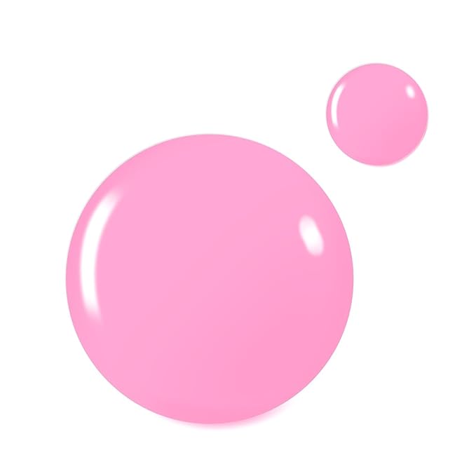 Beetles Pink Gel Polish - Silk Rosettes 15ML/0.51Fl Oz, Light Pink Gel Nail Polish, Soak Off UV LED Lamp Nail Art, Long-Lasting Manicure Salon DIY Home Spring Nails - Gifts for Her