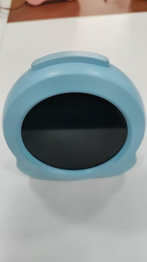 Kids Alarm Clock Sun & Moon LED Display with Day & Date OK to Wake Clock with Night Light for Kids Children's Sleep Trainer Gift for Boy and Girls (Blue)