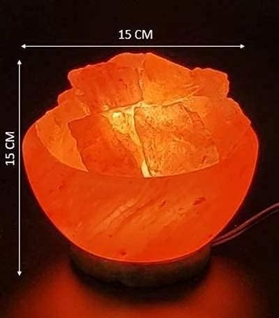 Himalayan Pink Salt Lamp Bowl with Chunks – Natural Luxury & Healing Ambiance