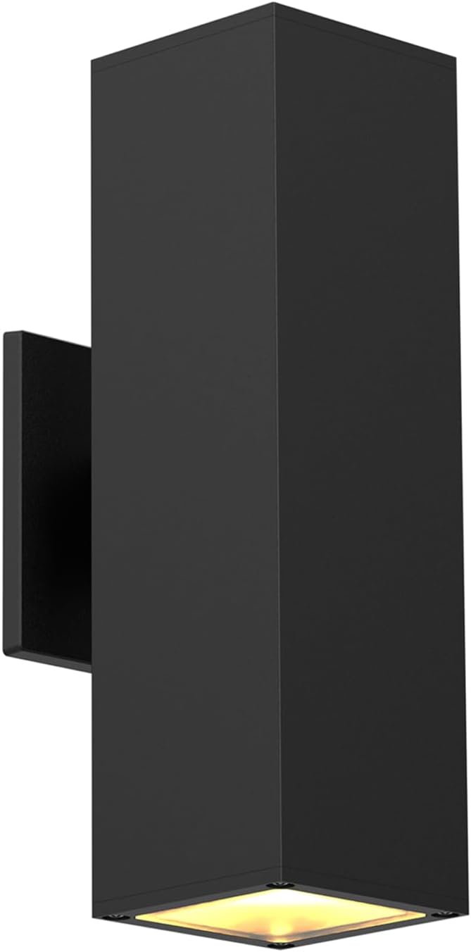 11.8" Outdoor Lights for House, Up & Down Exterior Sconce Lights, IP65 Waterproof, Corrosion-Resistant, E27 Bulb (Not Included) – Ideal for Porch, Garage, Patio, Front Door - 1 Pack