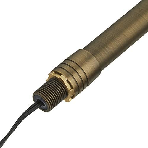 VOLT Max Spread 12V Solid Cast Brass Path Light (25" Tall, 9" Shade) for Low Voltage Landscape Lighting on Outdoor Pathway, Walkway, Garden, Driveway or Patio