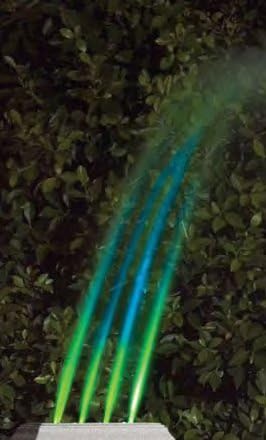 Aqua Select Rainbow Waterfall Above Ground Swimming Pool Fountain with LED Light | Change Color Automatically | No Need for Batteries Or Electricity | Water Powered | Easy to Install