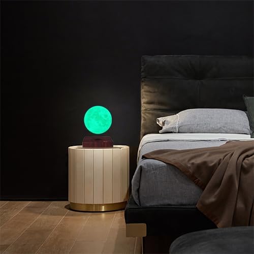 VGAzer Floating Moon Lamp, 16 Colors 20 Models Levitating Moon Lamp Light Spinning Freely,Magnetic Levitation Lamp with Remote,for Kids Gift,Office Room Decor