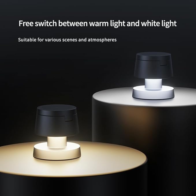 4 in 1 Charging Station 15W Wireless Charger with Mushroom Lamp Compatible with iPhone 12-16 Series, Apple Watches, Apple Earphones