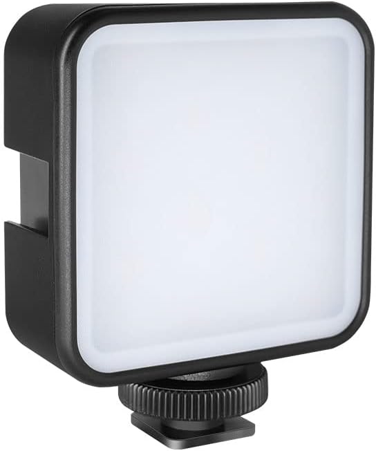 YONGNUO YN60RGB 6W Video Lights, LED Camera Light 360° Full Color Portable Photography Lighting with Cold Shoe, 2000mAh Rechargeable CRI 95+ 2500-9500K Dimmable Panel Lamp Support Magnetic Attraction