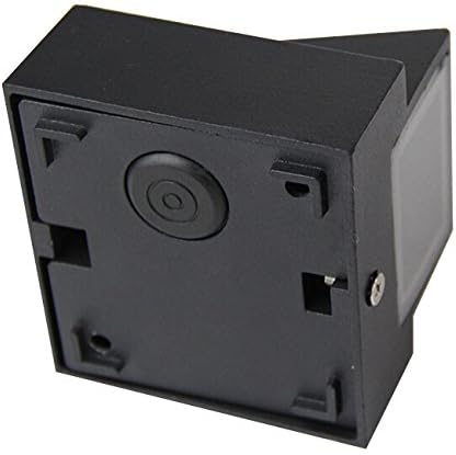 3W LED Outdoor Exterior Wall Step Down Light Fixture Lamp Black Finish Warm White