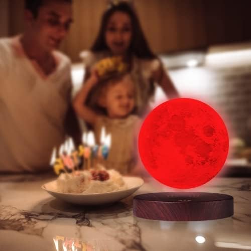 VGAzer Levitation Moon Lamp, 16 Colors Floating Night Light (Moon Lamp)