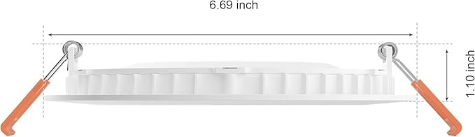 HWCA Slim Downlight US 6-INCH - Pack of 6
